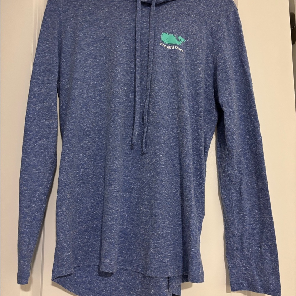 Vineyard Vines Men's Blue Hoodie Shirt